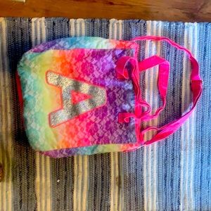 Justice bag with letter A